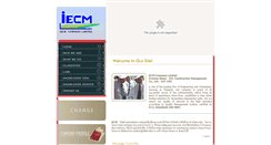 Desktop Screenshot of iecm.co.th